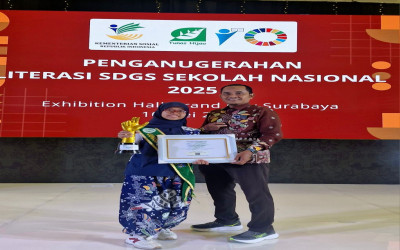 ​Peduli Lingkungan Sejak Dini, Princess Zelda Ilmiah Raih Prestasi Gemilang di Tingkat Nasional